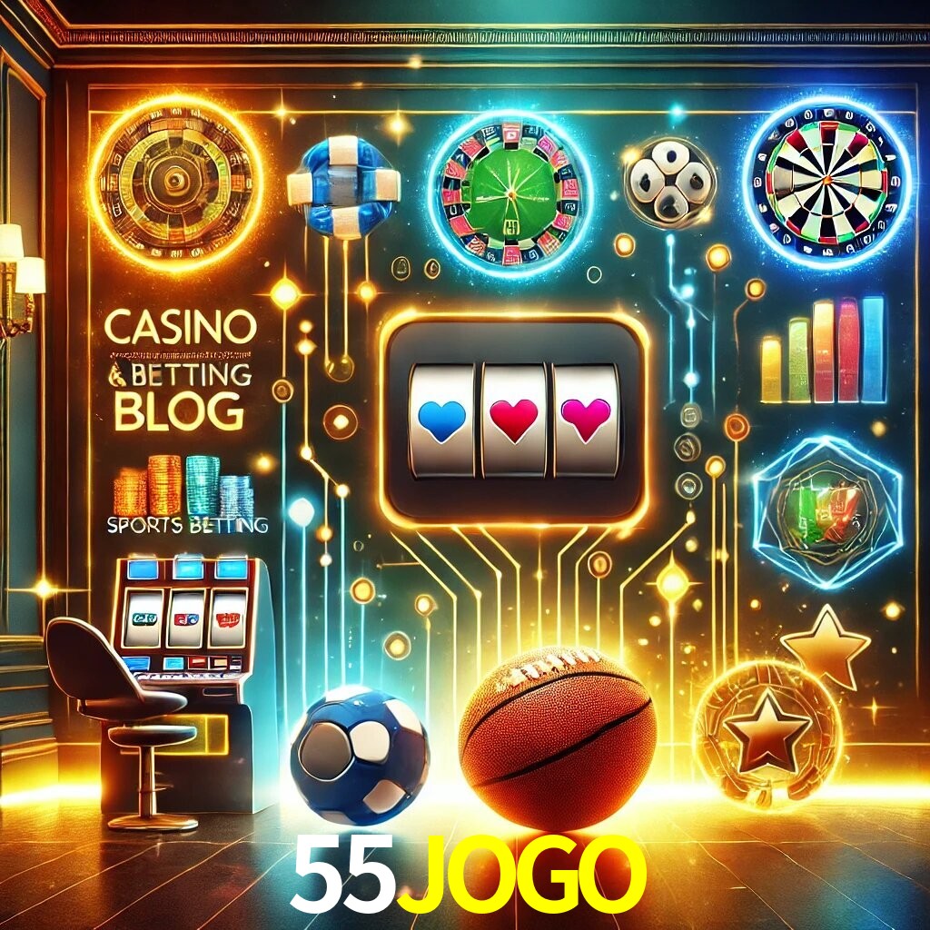 Blog do 55JOGO com dicas e estratégias para apostas e jogos